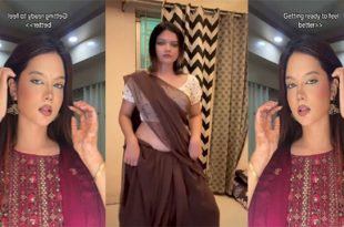 Beautiful Babe Showing – With Clear Talking