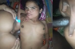 Homely Bhabhi Blowjob Try Anal Fucking