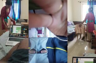 Infront Of Maid And – Showing His Dick