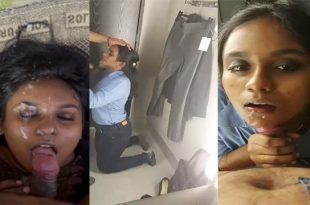 Mallu Office Girl – Sloppy Blowjob And Facial