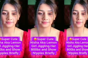 Super Cute Nisha Aka Lemon Girl – Latest Most Exclusive 5Min – Premium Live