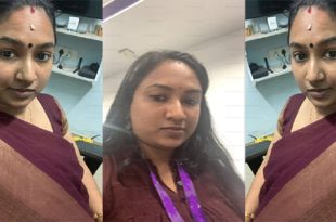 Tamil Office working Aunty Boobs And Fuck