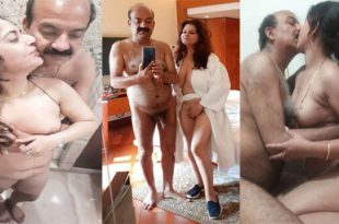 Uncle Bathing and Enjoying – With Sexy Babe In Hotel