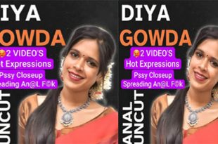 Diya Gowda Famous Mallu Actress – Anel Fuck with Full Face – Hot Expressions